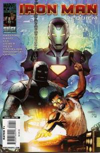 Обложка Комикса: «Iron Man: Requiem: #1»