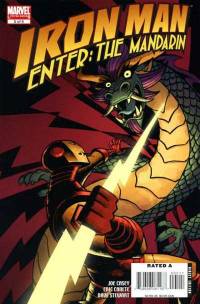 Обложка Комикса: «Iron Man: Enter the Mandarin: #5»