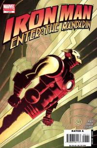 Обложка Комикса: «Iron Man: Enter the Mandarin: #1»