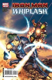 Обложка Комикса: «Iron Man vs. Whiplash: #1»