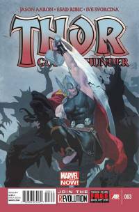 Обложка Комикса: «Thor: God of Thunder: #3»