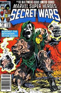 Обложка Комикса: «Marvel Super Heroes Secret Wars: #10»