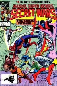 Обложка Комикса: «Marvel Super Heroes Secret Wars: #3»
