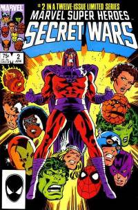 Обложка Комикса: «Marvel Super Heroes Secret Wars: #2»