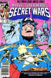 Обложка Комикса: «Marvel Super Heroes Secret Wars: #7»