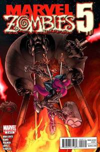 Обложка Комикса: «Marvel Zombies 5: #2»