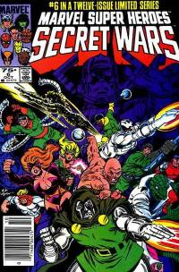 Обложка Комикса: «Marvel Super Heroes Secret Wars: #6»