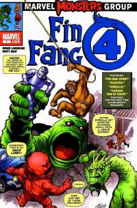 Обложка Комикса: «Marvel Monsters: Fin Fang Four: #1»