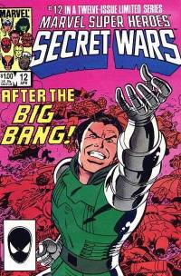 Обложка Комикса: «Marvel Super Heroes Secret Wars: #12»