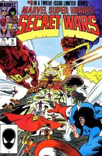 Обложка Комикса: «Marvel Super Heroes Secret Wars: #9»