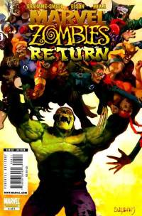 Обложка Комикса: «Marvel Zombies Return: #4»