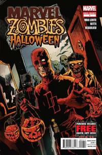 Обложка Комикса: «Marvel Zombies Halloween: #1»