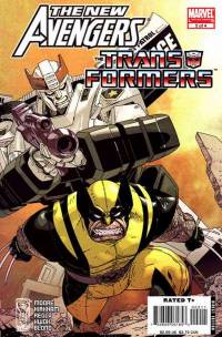 Обложка Комикса: «New Avengers / Transformers: #2»
