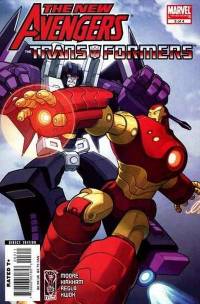 Обложка Комикса: «New Avengers / Transformers: #3»