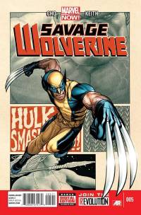 Обложка Комикса: «Savage Wolverine: #5»