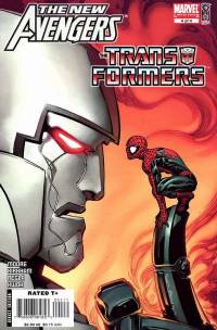 Обложка Комикса: «New Avengers / Transformers: #4»