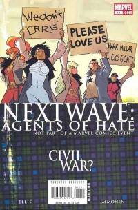 Обложка Комикса: «Nextwave: Agents of H.A.T.E.: #11»