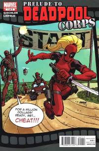Обложка Комикса: «Prelude to Deadpool Corps: #1»