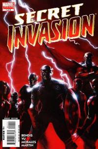 Обложка Комикса: «Secret Invasion: #1»