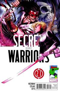Обложка Комикса: «Secret Warriors: #21»