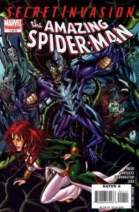 Обложка Комикса: «Secret Invasion: The Amazing Spider-Man: #1»