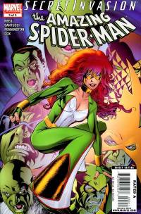 Обложка Комикса: «Secret Invasion: The Amazing Spider-Man: #3»