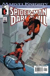 Обложка Комикса: «Marvel Knights: Spider-Man & Daredevil: #1»