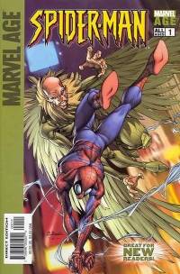 Обложка Комикса: «Marvel Age: Spider-Man: #1»