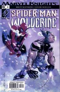 Обложка Комикса: «Marvel Knights: Spider-Man & Wolverine: #3»