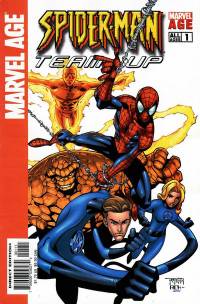 Обложка Комикса: «Marvel Age: Spider-Man Team-Up: #1»
