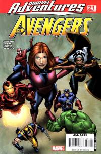 Обложка Комикса: «Marvel Adventures: Avengers: #21»