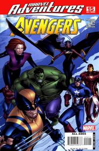 Обложка Комикса: «Marvel Adventures: Avengers: #15»