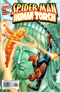 Обложка Комикса: «Spider-Man/Human Torch: #1»
