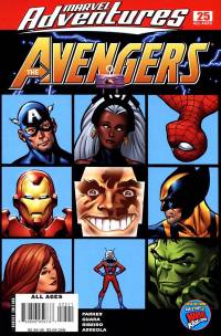 Обложка Комикса: «Marvel Adventures: Avengers: #25»