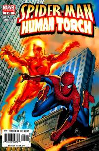 Обложка Комикса: «Spider-Man/Human Torch: #5»
