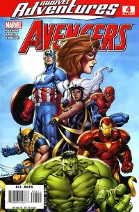 Обложка Комикса: «Marvel Adventures: Avengers: #4»