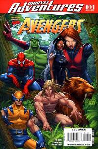 Обложка Комикса: «Marvel Adventures: Avengers: #33»