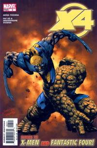Обложка Комикса: «X-Men & Fantastic Four: #4»