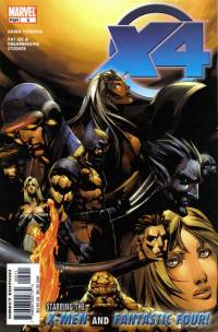 Обложка Комикса: «X-Men & Fantastic Four: #5»