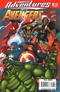 Обложка Комикса: «Marvel Adventures: Avengers: #36»
