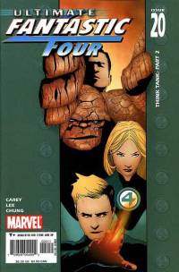 Обложка Комикса: «Ultimate Fantastic Four: #20»