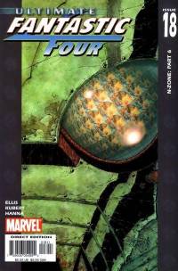 Обложка Комикса: «Ultimate Fantastic Four: #18»