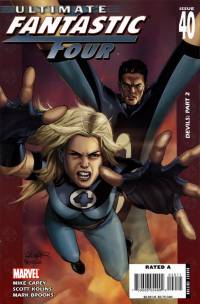 Обложка Комикса: «Ultimate Fantastic Four: #40»