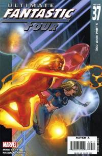 Обложка Комикса: «Ultimate Fantastic Four: #37»
