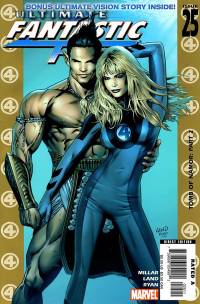 Обложка Комикса: «Ultimate Fantastic Four: #25»