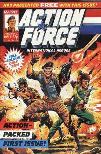Обложка Комикса: «Action Force: #1»